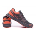 Salomon S-LAB Sense Speed Trail Running In Gray Orange Shoe For Men