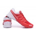 Salomon S-LAB Sense Speed Trail Running In Red White Shoe For Men
