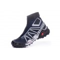 Salomon Snowcross CS Trail Running In Blue White Shoe For Men