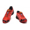Salomon Speedcross 3 CS Trail Running In Black And Red Shoe For Men