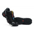 Salomon Speedcross 3 CS Trail Running In Black Gray Shoe For Men