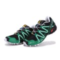 Salomon Speedcross 3 CS Trail Running In Black Green Shoe For Men