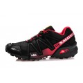 Salomon Speedcross 3 CS Trail Running In Black Red Shoe For Men