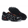 Salomon Speedcross 3 CS Trail Running In Black White Red Shoe For Men