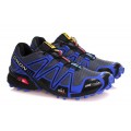 Salomon Speedcross 3 CS Trail Running In Blue Grey Shoe For Men