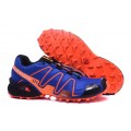 Salomon Speedcross 3 CS Trail Running In Blue Orange Shoe For Men