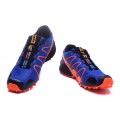 Salomon Speedcross 3 CS Trail Running In Blue Orange Shoe For Men