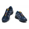 Salomon Speedcross 3 CS Trail Running In Blue White Shoe For Men
