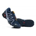 Salomon Speedcross 3 CS Trail Running In Blue White Shoe For Men