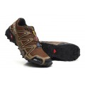 Salomon Speedcross 3 CS Trail Running In Brown Shoe For Men