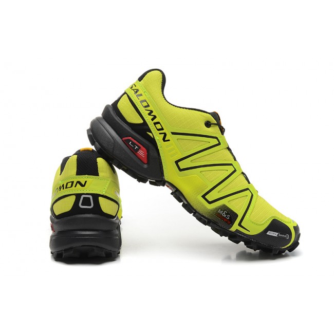 Salomon Speedcross 3 CS Trail Running In Fluorescent Green Black Shoe Men-Salomon Speedcross 3 CS Coupon