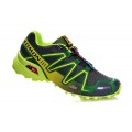 Salomon Speedcross 3 CS Trail Running In Grey Green Shoe For Men