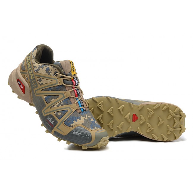 rijm kwaad weefgetouw Salomon Speedcross 3 CS Trail Running In Sand Camouflage Shoe For  Men-Outfit Salomon Speedcross 3 CS