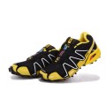 Salomon Speedcross 3 CS Trail Running In Yellow Black Shoe For Men