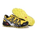 Salomon Speedcross 3 CS Trail Running In Yellow Silver Shoe For Men