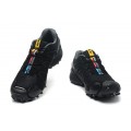 Salomon Speedcross 3 CS Trail Running In Black Gray Shoe For Women