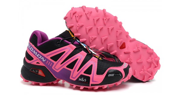 Salomon Speedcross 3 CS Trail Running In Black Pink For Women-Salomon Speedcross 3 CS 5 adv skin