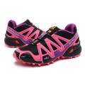 Salomon Speedcross 3 CS Trail Running In Black Pink Shoe For Women