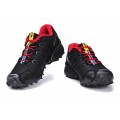 Salomon Speedcross 3 CS Trail Running In Black Red Shoe For Women
