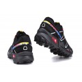 Salomon Speedcross 3 CS Trail Running In Black Silver Shoe For Women