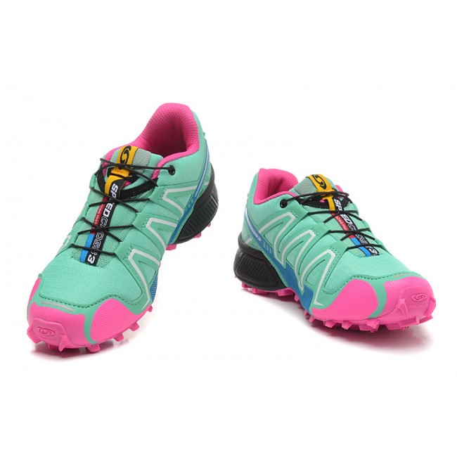 betreuren matras deugd Salomon Speedcross 3 CS Trail Running In Blue Green Pink Shoe For Women-Salomon  Speedcross 3 CS Free People Discount