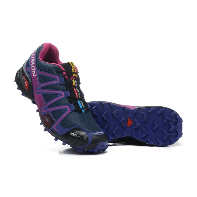 End pebermynte Mekanisk Salomon Speedcross 3 CS Trail Running In Blue Purple Shoe For Women-Salomon  Speedcross 3 CS Open Store