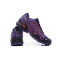 Salomon Speedcross 3 CS Trail Running In Purple Black Shoe For Women