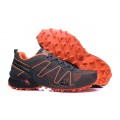 Salomon Speedcross 3 Adventure In Black Orange Shoe For Men