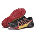 Salomon Speedcross 4 Trail Running In Black Orange Shoe For Men