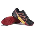 Salomon Speedcross 4 Trail Running In Black Orange Shoe For Men