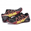 Salomon Speedcross 4 Trail Running In Black Orange Shoe For Men