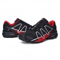 Salomon Speedcross 4 Trail Running In Black Red Shoe For Men