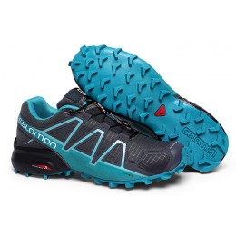 Salomon Speedcross 4 Trail Running In Blue Black Shoes For Men