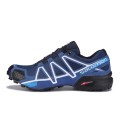 Salomon Speedcross 4 Trail Running In Deep Blue Shoe For Men