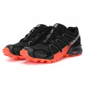 Salomon Speedcross 4 Trail Running In Orange Black Shoes For Men