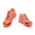 Salomon Speedcross 4 Trail Running In Orange Wine Shoe For Women