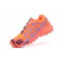 Salomon Speedcross 4 Trail Running In Orange Wine Shoe For Women