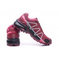 Salomon Speedcross 4 Trail Running In Wine Black Shoe For Women