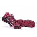 Salomon Speedcross 4 Trail Running In Wine Black Shoe For Women