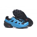 Salomon Speedcross 5 GTX Trail Running In Black Blue Shoe For Men