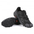 Salomon Speedcross 5 GTX Trail Running In Black Deep Gray Shoe For Men