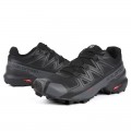 Salomon Speedcross 5 GTX Trail Running In Black Deep Gray Shoe For Men