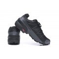 Salomon Speedcross 5 GTX Trail Running In Black Grey Shoe For Men