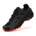 Salomon Speedcross 5 GTX Trail Running In Black Orange Shoe For Men