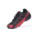 Salomon Speedcross 5 GTX Trail Running In Black Red Shoe For Men