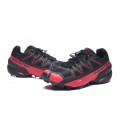 Salomon Speedcross 5 GTX Trail Running In Black Red Shoe For Men