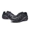 Salomon Speedcross 5 GTX Trail Running In Black Silver Shoe For Men