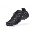 Salomon Speedcross 5 GTX Trail Running In Black Silver Shoe For Men