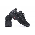 Salomon Speedcross 5 GTX Trail Running In Black Silver Shoe For Men