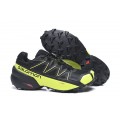 Salomon Speedcross 5 GTX Trail Running In Black Yellow Shoe For Men